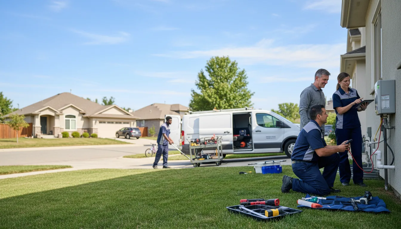 Tankless water heater service in Latexo, TX